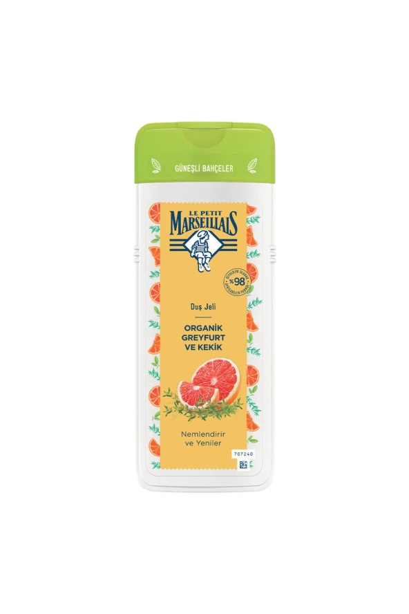 Le Petit Marseillais   Organik Greyfurt - Kekik Duş Jeli 400ml