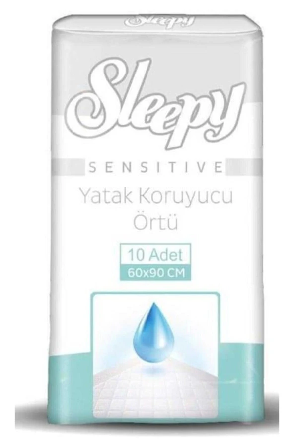 Sleepy   Sensitive Hasta Yatak Koruyucu Örtü 60x90 10 Adet