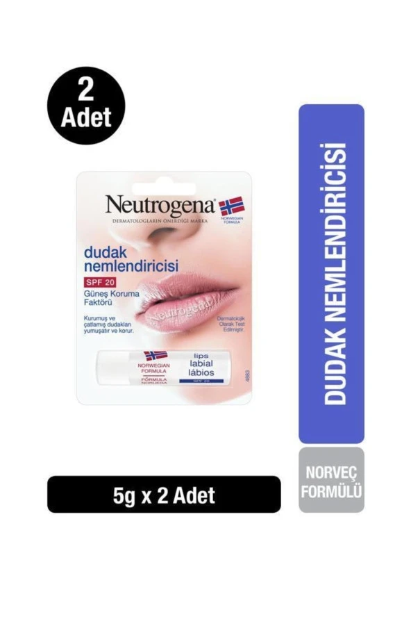 Neutrogena   Dudak Nemlendiricisi Spf15 X2