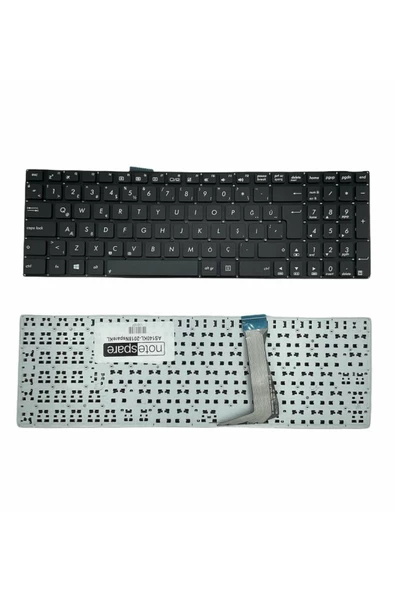 Asus ile Uyumlu X502N, X502NA Notebook Klavye Siyah TR