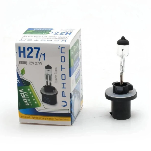 H27-1 12V 27W HALOJEN AMPUL