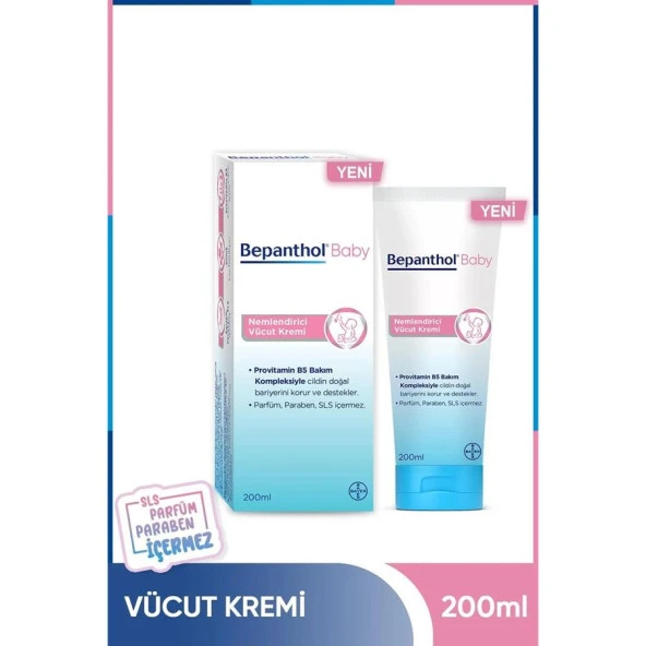 Bepanthol Baby Nemlendirici Vücut Kremi 200 ml