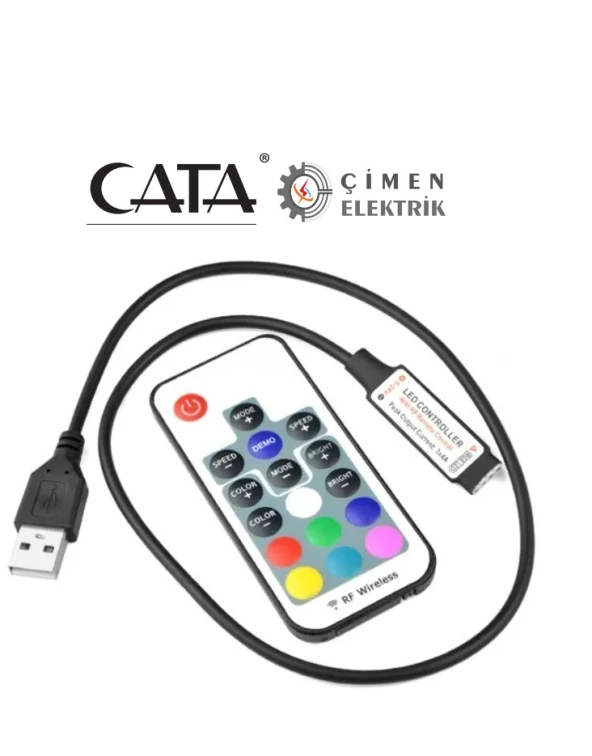 CATA CT 9144 12A Rgb Şerit Led Kumanda