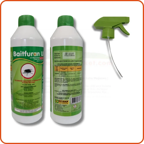 Baitfuran UL Kullanıma Hazır Karasinek Öldürücü Sprey | 450 ml - Resim 5