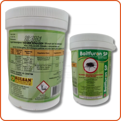 Baitfuran SP Suda Çözülebilen Granül Karasinek İlacı| 100 Gram - Resim 4