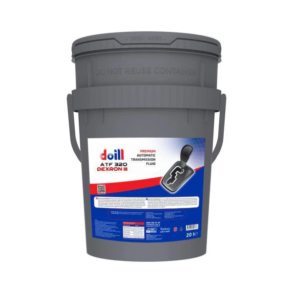 Doill ATF 320 DEXRON III-3 20 Litre Yarı Sentetik Otomatik Şanzıman Yağı (Üretim Yılı: 2025)