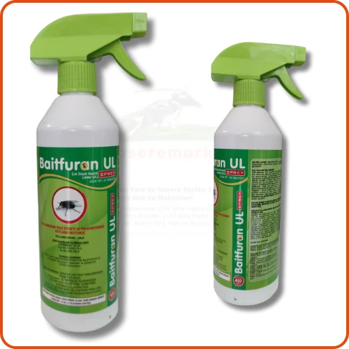 Baitfuran UL Kullanıma Hazır Karasinek Öldürücü Sprey| 450 ml - 3