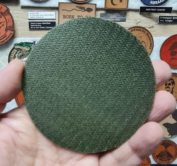 ZEUS - Deri Peç - Arma - Leather Patch - 4