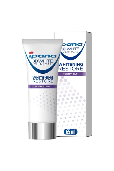 İpana 3D White Clinical Mucizevi Işıltı Diş Macunu 65 ml - 2