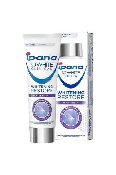 İpana 3D White Clinical Mucizevi Işıltı Diş Macunu 65 ml - 3