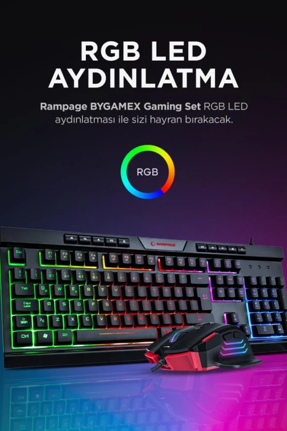 Rampage BygameX K2 SÜPER 3LÜ OYUNCU SETİ - 2