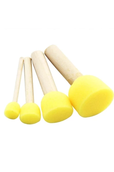 BRONS SÜNGERLİ TAMPON 4 LÜ RENKLİ