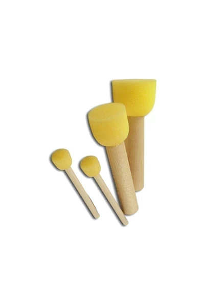 BRONS SÜNGERLİ TAMPON 4 LÜ RENKLİ - 2