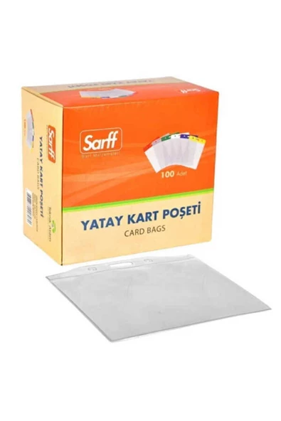 GÜVENLİK KART POŞETİ 12 CM*11 CM 100 AD