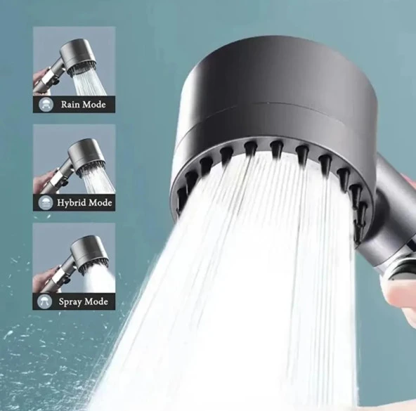 Masaj Tarakli 3 Fonksiyonlu Dus Basligi Ac Kapa Ozellikli - 2