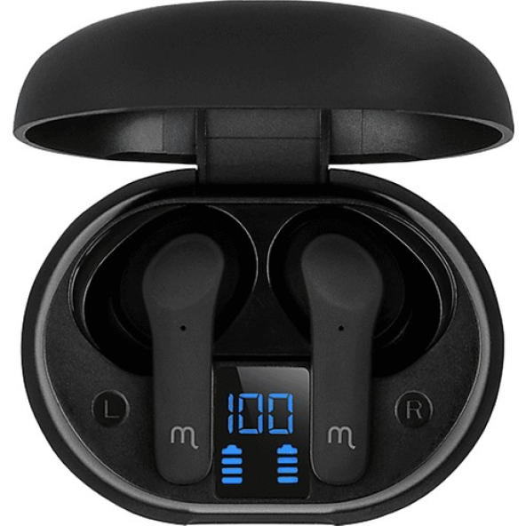 TEŞHİR Mojue TW03 Gerçek Kablosuz Kulak Içi Bluetooth Kulaklık Siyah - 1