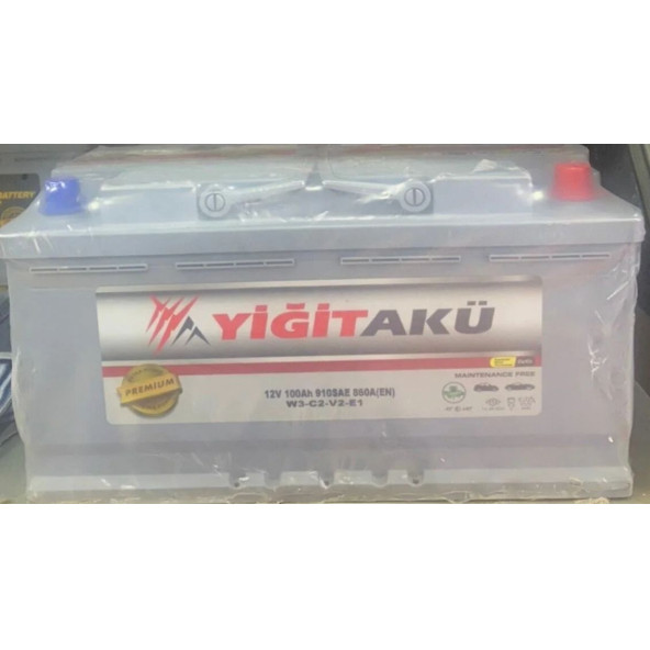 12V 100 AMPER 830A EN   YİĞİT AKÜ   Ü.T  HAZİRAN 2025