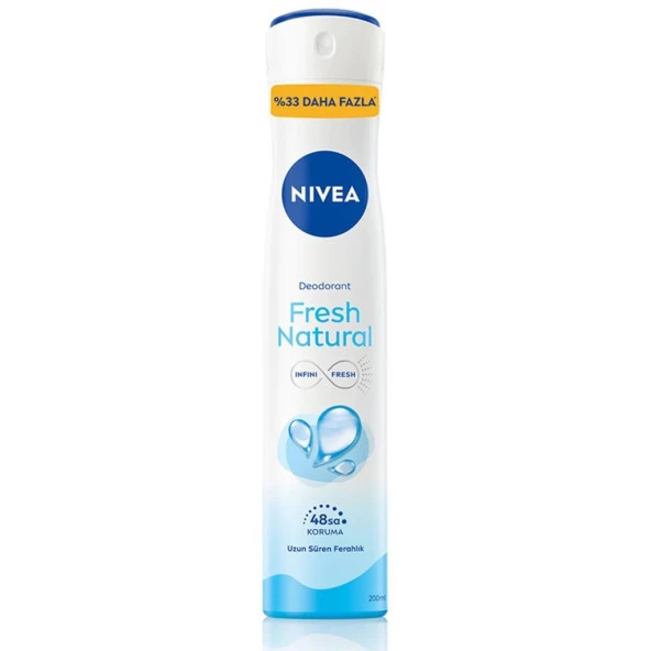 Nivea Fresh Natural Deodorant 200 ml