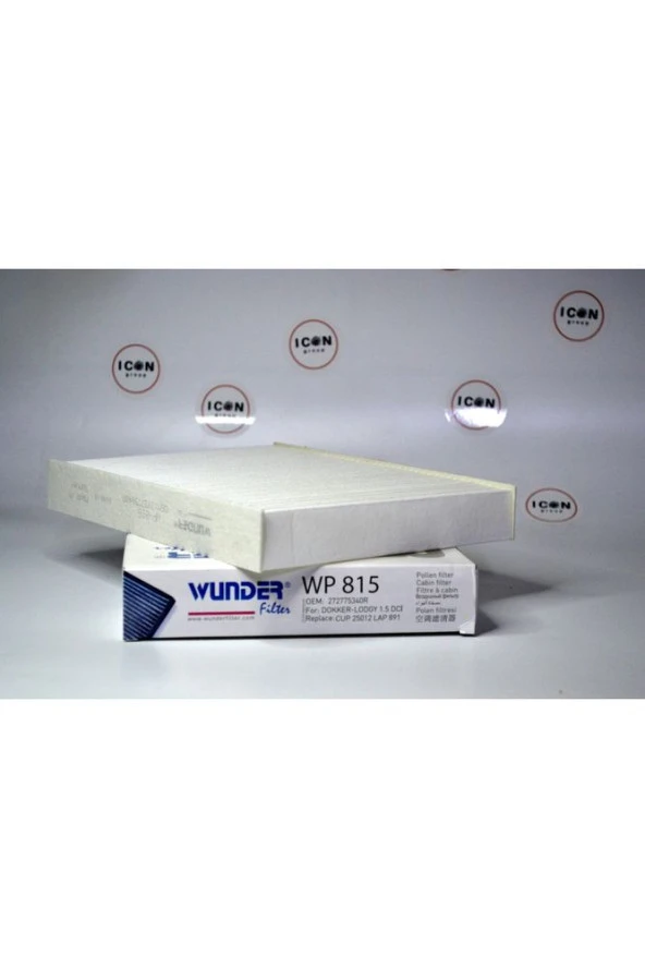 Icon Group - Dacia Dokker - Lodgy 1.5 Dci Polen Filtresi - WP 815 - Resim 2