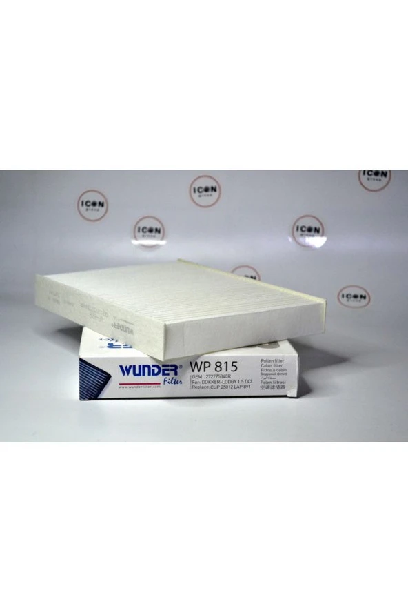 Icon Group - Dacia Dokker - Lodgy 1.5 Dci Polen Filtresi - WP 815 - Resim 3