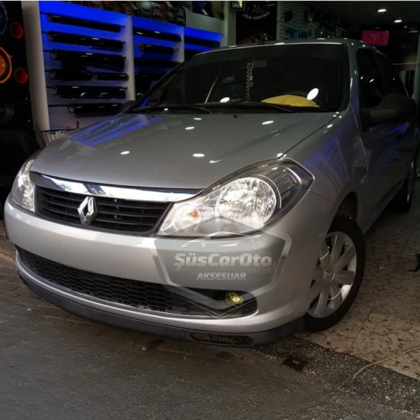 Renault Symbol 2008-2012 Thalia Uyumlu Üniversal Laguna Lip Esnek Ön Lip 2 Parça Tampon Altı Dil Karlık Ön Ek - 8