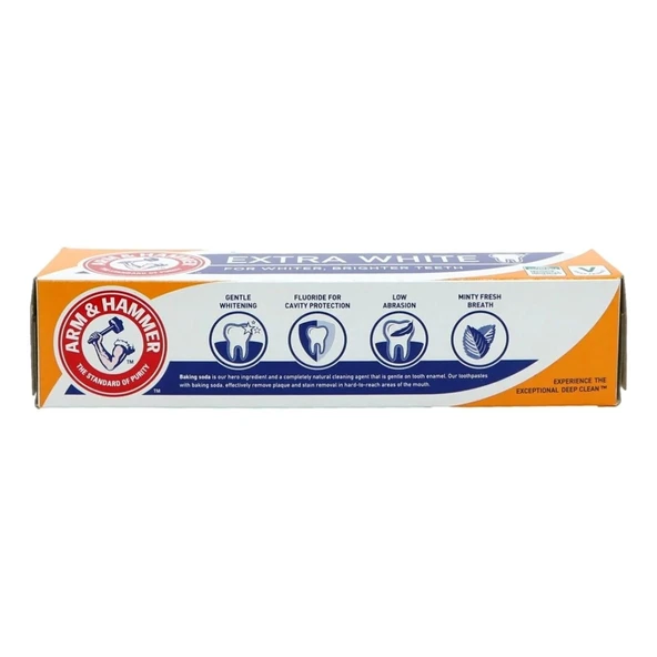 Arm&Hammer Ekstra Beyazlık Için Karbonat Içeren Extra White Diş Macunu 75ml - 2