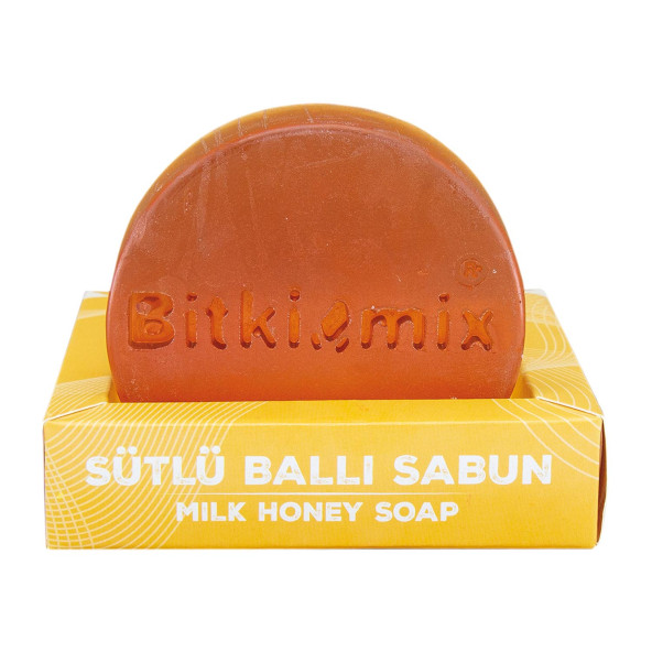 Bitkimix Gliserinli Şeffaf Sütlü & Ballı Sabun 100 gr - 2