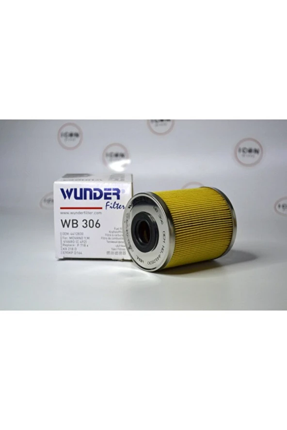 Icon Group - Opel Movano - Vivaro - Trafic - Master Cdi Yakıt Filtresi - Wb 306 - Resim 3