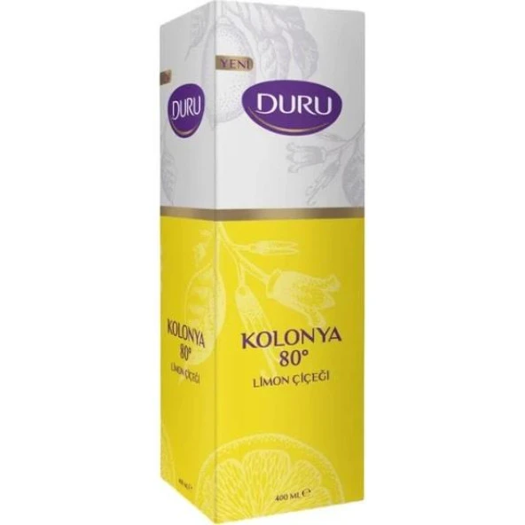 Duru Kolonya Limon Çiçeği Pet Şişe 400 Ml