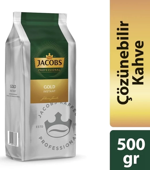 Jacobs Gold 500 gr 2'li Paket Çözünebilir Kahve