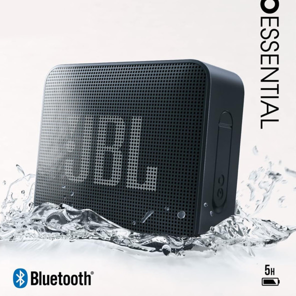 JBL Go Essential, Bluetooth Hoparlör, IPX7, Siyah - 4