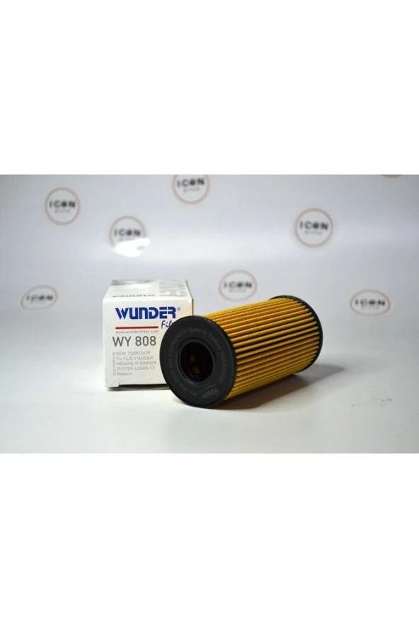 Icon Group - Renault Clio V - Megane IV - Kadjar Yağ Filtresi - WY 808 - Resim 2
