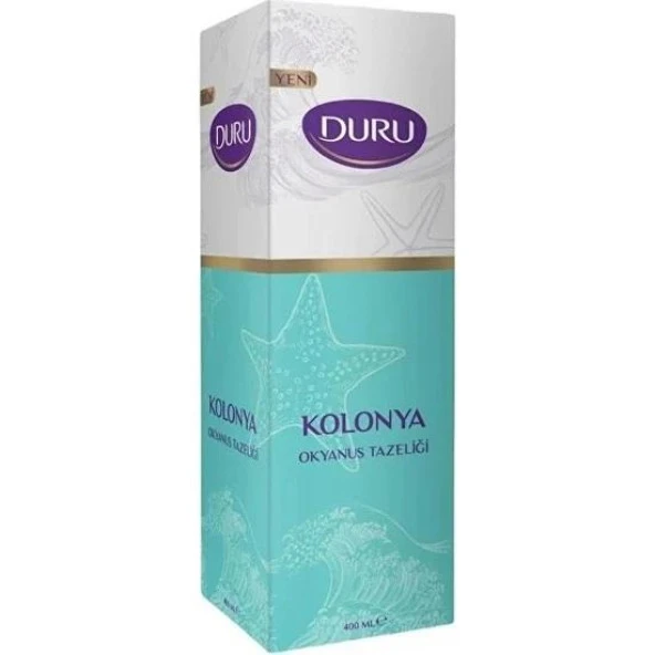 Duru Kolonya Okyanus Ferahlığı Pet Şişe 400 Ml Yeni