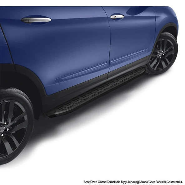 S-Dizayn Mercedes X-Class Evo Siyah Yan Basamak 203 Cm 2018 Üzeri - 2