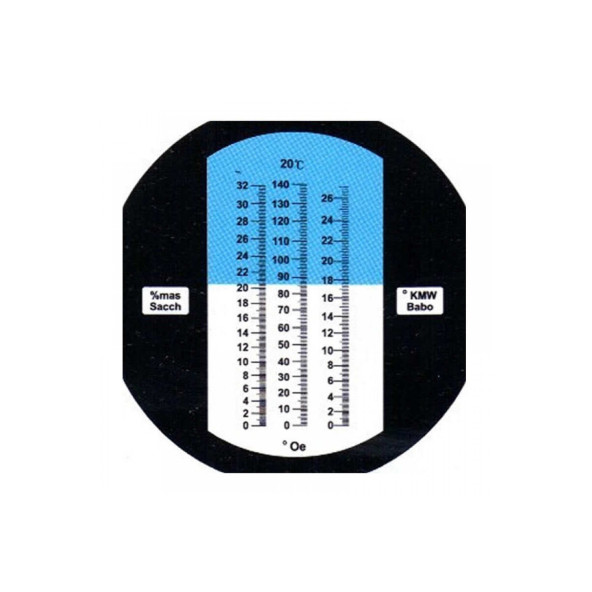 ATC 0-140 OE MEYVE ŞEKER REFRAKTOMETRESİ 0-32 BRİX MAS SACCH - Resim 2