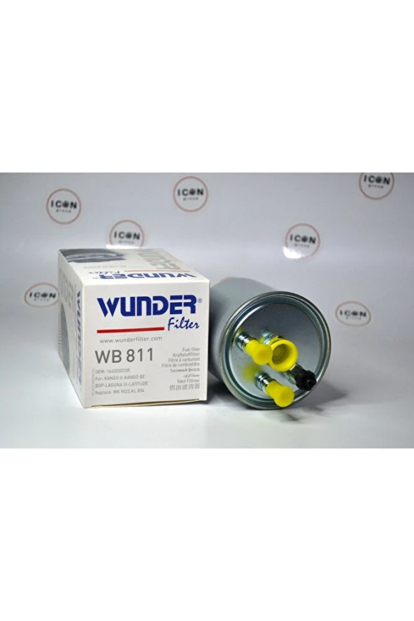 Icon Group - Kango II - Kango Be Bop - Laguna III - Latitude Yakıt Filtresi - WB 811 - Resim 2