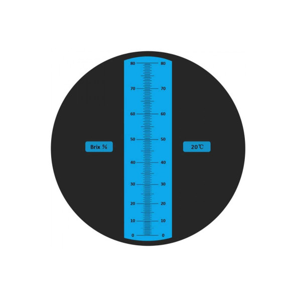 ATC 0-80 Şeker Yoğunluk Ölçer Brix Refraktometre - Resim 4