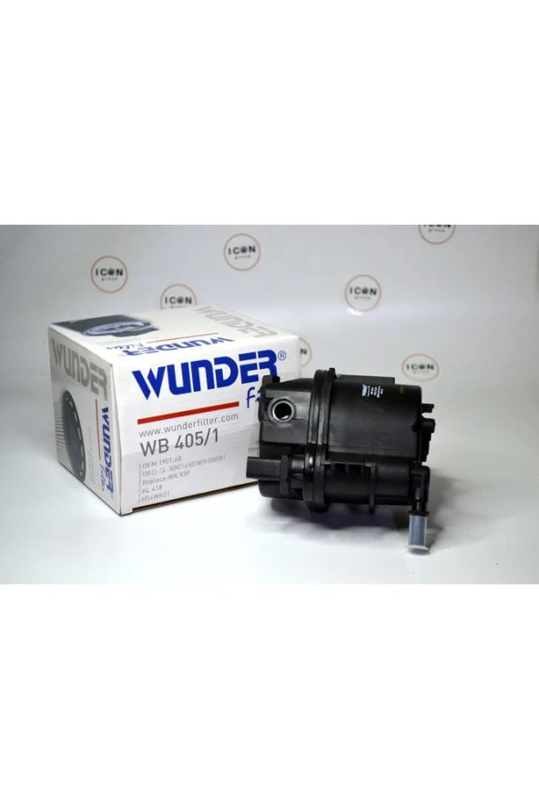 Icon Group - Peugeot 206-207-307-308 - Citroen C4-c5 Müşürlü Yakıt Filtresi - WB 405/1 - Resim 3