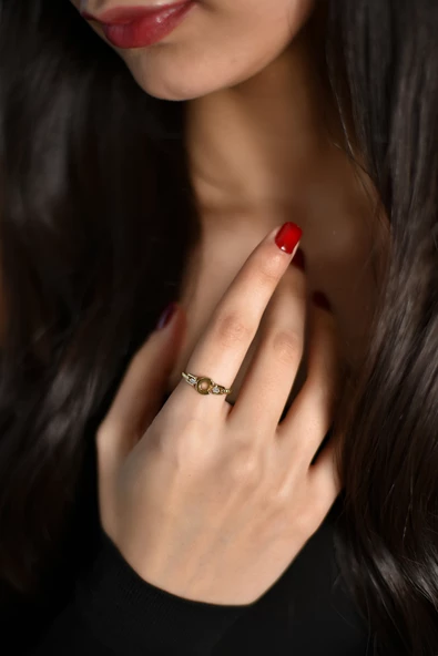 ÇG Yzk297 C Harfli Yüzük - 2