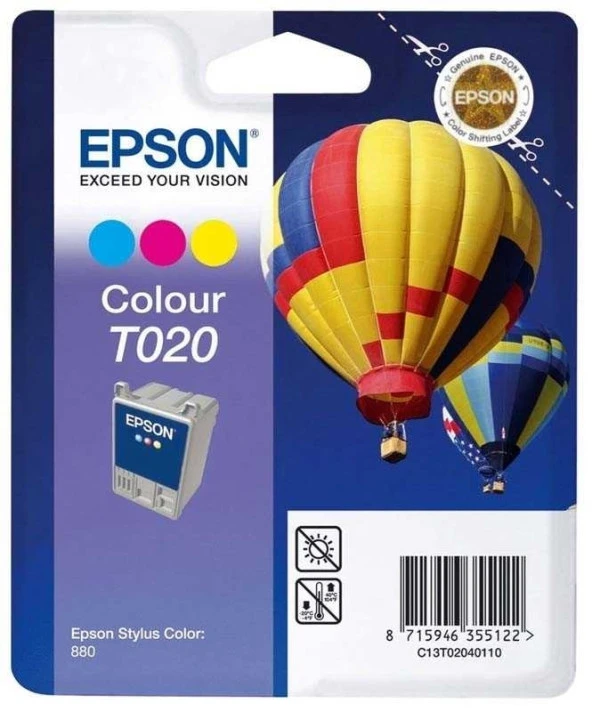 Epson T029-C13T02940120 Orjinal Renkli Kartuş