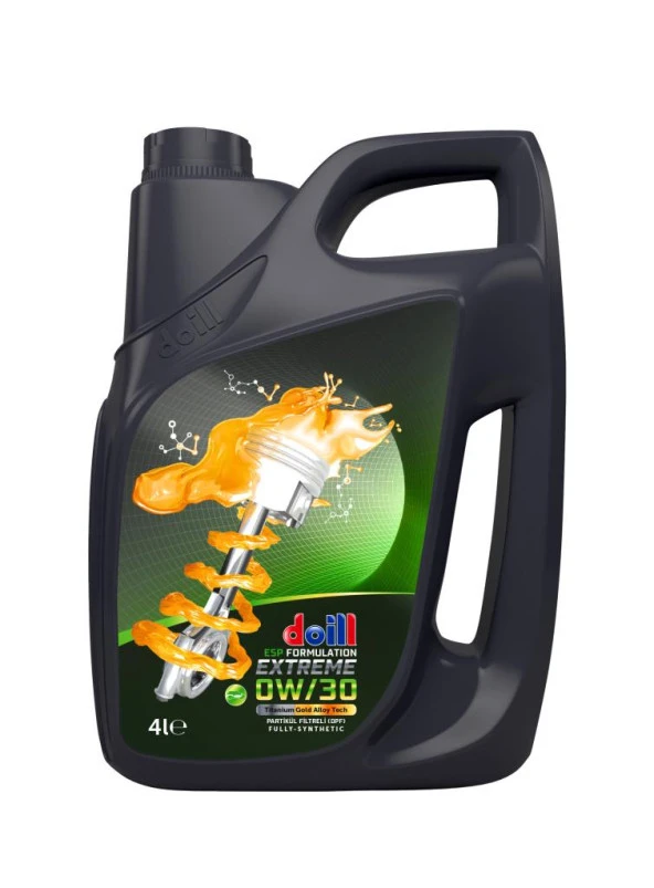 Doill EXTREME 0W-30 API SN/CF ACEA C3 4 Litre Tam Sentetik Partiküllü Motor Yağı (Üretim Yılı: 2024)