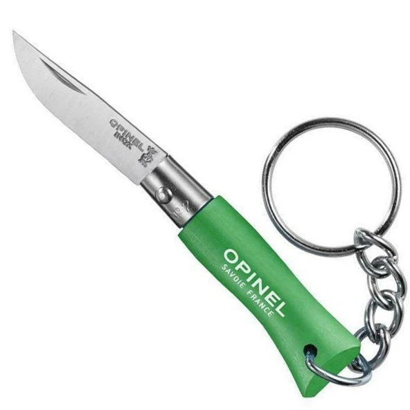 Opinel OP-002273 No 2 Anahtarlıklı Yeşil Çakı