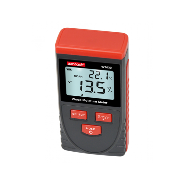 WINTACT WT630 Temassız Ahşap Kereste Nem Ölçer - Resim 2