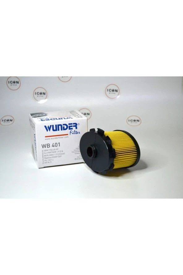 Icon Group - Peugeot Partner 1.9 D Yakıt Filtresi - WB 401 - Resim 2