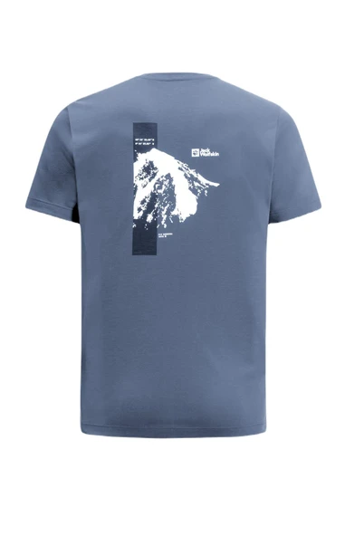Jack Wolfskin 1809941 Vonnan S/S Graphic T M Erkek Tişört - 2
