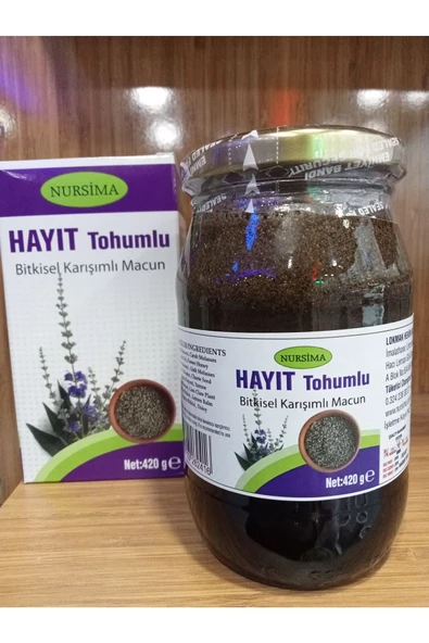 Hayıt Tohumlu Bitkisel Karışımlı Macun 420 gr