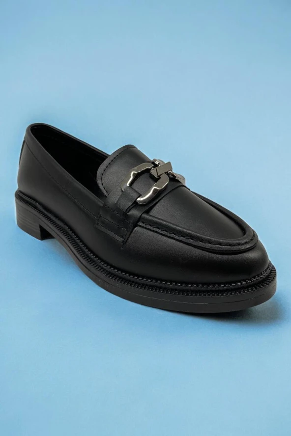 İzlife İZ319 K201 Siyah Kadın Günlük Casual Ayakkabı