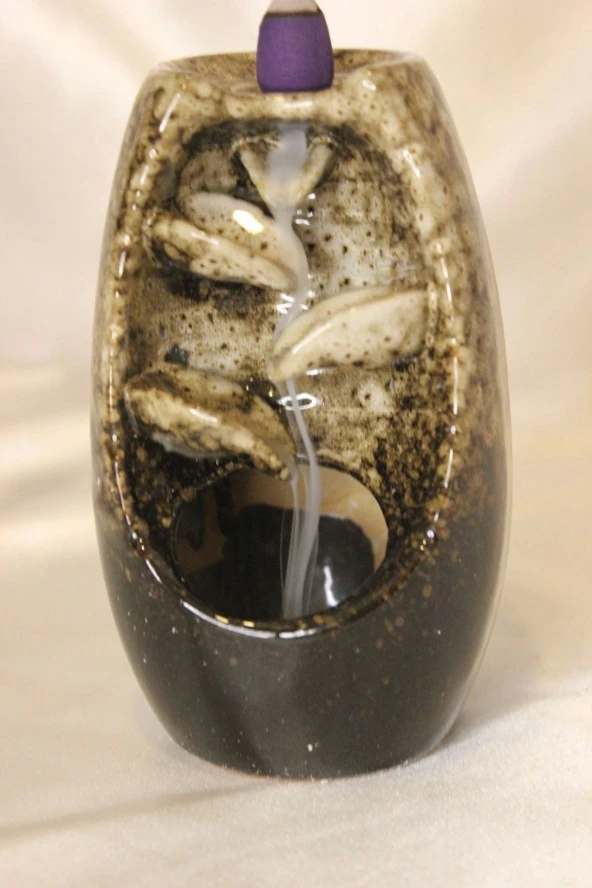 Geri Akış Tütsüsü Seramik Yapraklar ürün görseli