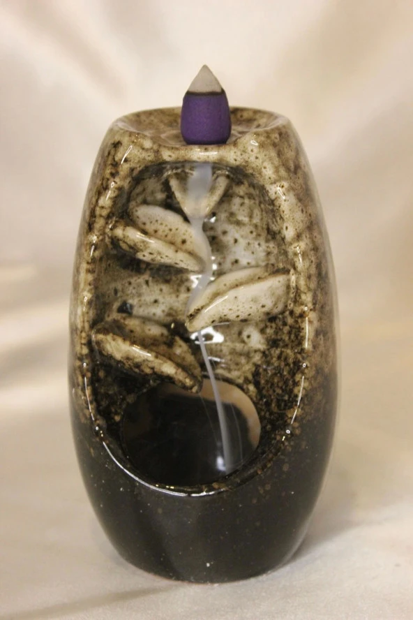 Geri Akış Tütsüsü Seramik Yapraklar - Resim 5