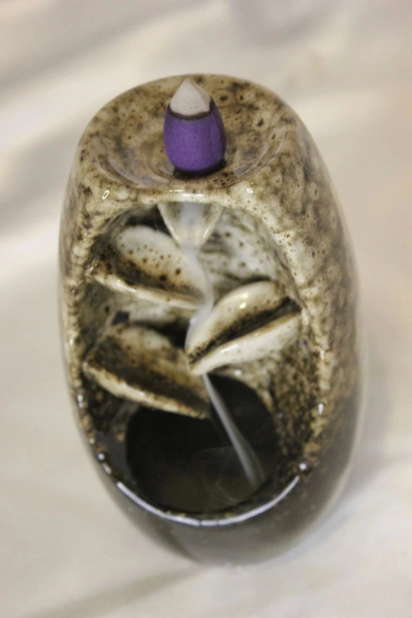 Geri Akış Tütsüsü Seramik Yapraklar - Resim 7